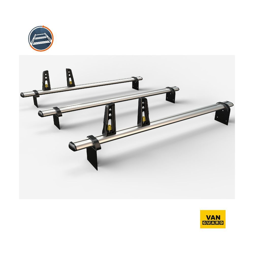 3 barres de toit aluminium Renault Trafic L2H2 Solutions de portage Renault Galerie Auto Direct 3 barres de toit aluminium Renault Trafic L2H2 Solutions de portage Renault Galerie Auto Direct