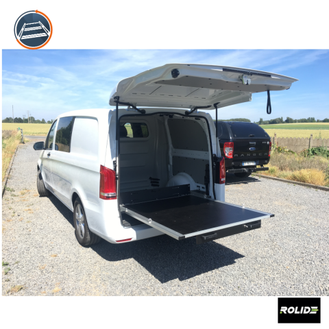PLANCHER COULISSANT ALUMINIUM POUR BERLINGO 3 TAILLE L1