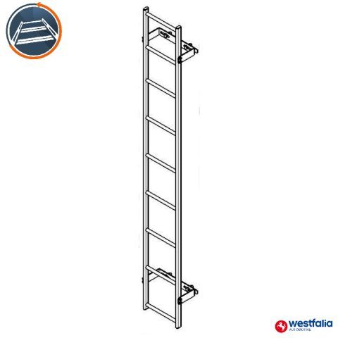 ECHELLE DE PORTE PEUGEOT BOXER II H2 ACIER GALVANISE