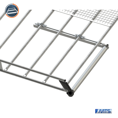 DEMI-ROULEAU GALERIE ALUMINIUM GAUCHE MTS - 1