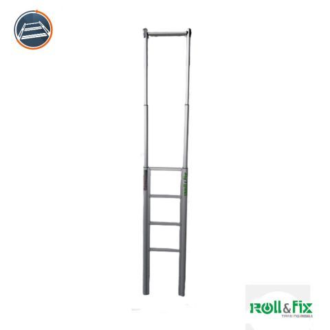 ECHELLE TELESCOPIQUE ROLL AND FIX POUR FORD TRANSIT COURRIER.