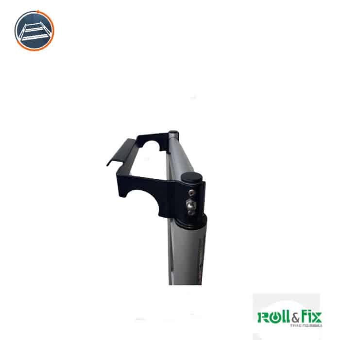 Echelle télescopique H1 / H2 5 barreaux Roll and Fix aluminium Renault ...