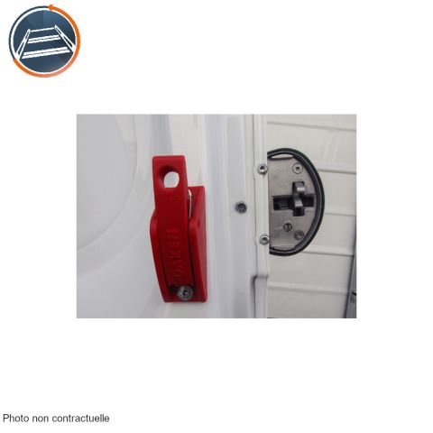 Lot de 2 serrures antivol Black Stone pour utilitaires  - 6