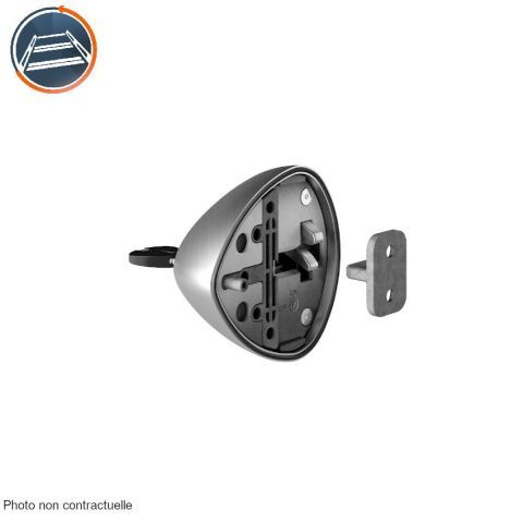 Lot de 2 serrures antivol Black Stone pour utilitaires  - 8