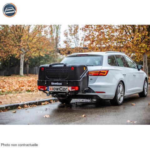 COFFRE D'ATTELAGE TOWBOX V1 INSTALLEE