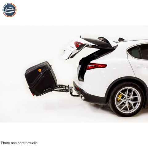 COFFRE D'ATTELAGE TOWBOX V1 NOIR  - 4