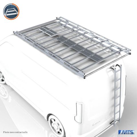 PACK (GALERIE + ECHELLE) RENAULT MASTER 3 L1H2 PORTES BATTANTES ALUMINIUM
