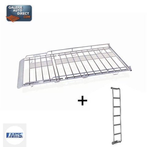 GALERIE ET ECHELLE MTS CITROËN JUMPER II L4H2 ACIER GALVANISE PORTES BATTANTES