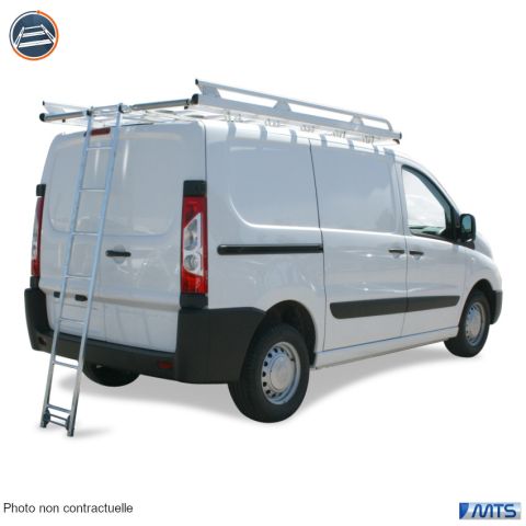 ECHELLE COULISSANTE SOUS GALERIE ALUMINIUM MERCEDES VITO 3