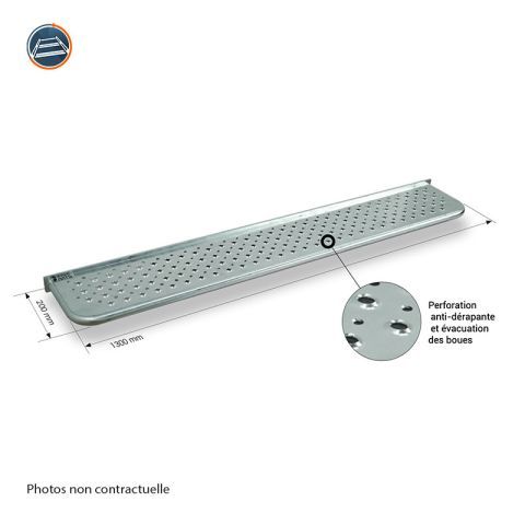 Marche pieds MP-0116 en Acier galvanisé de la marque MTS.