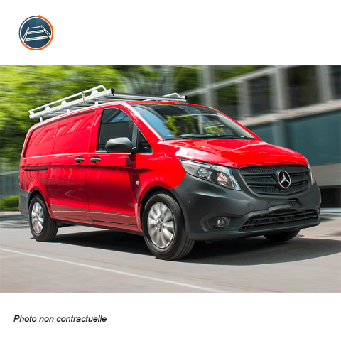 GALERIE ALUMINIUM MERCEDES VITO 3 L2H1 AVEC HAYON