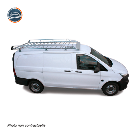 GALERIE ACIER GALVANISÉ MERCEDES VITO 3 EN TAILLE L1H1