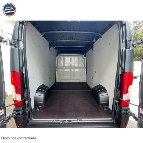 PACK HABILLAGE POLYPROPYLENE + PLANCHER RUGUEUX OPEL MOVANO 3 AVEC CABINE APPROFONDIE L2H2