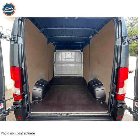 PACK HABILLAGE BOIS BRUT + PLANCHER RUGUEUX OPEL MOVANO 3 L1H2