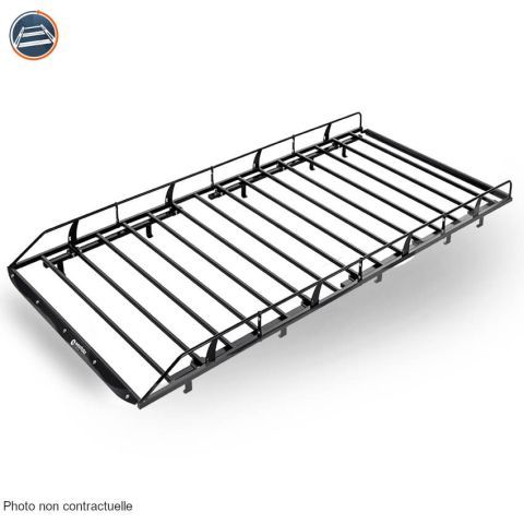 GALERIE MODULAIRE IVECO DAILY L1H2 PORTES BATTANTES ACIER EPOXY