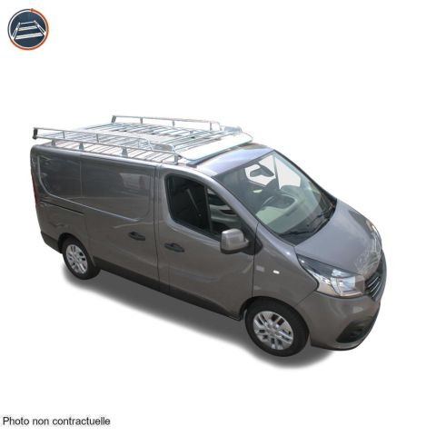 PACK GALERIE+ ÉCHELLE NISSAN PRIMASTAR (TYPE X82) L2H1 ACIER GALVANISE