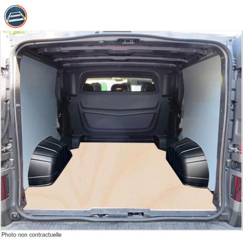 PACK HABILLAGE PLASTIFIE + PLANCHER ORDINAIRE NISSAN NV300 AVEC CABINE APPROFONDIE L1H1