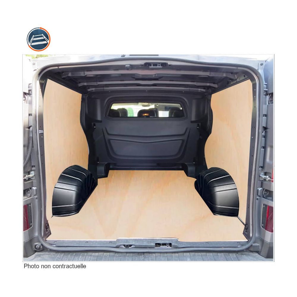 Lot De 2 Autocollants Vinyle Pour Portières - Renault Trafic 3/2, Fiat Talento, Nissan NV300, Vauxhall Vivaro