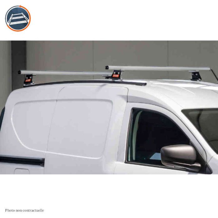 Barres De Toit Transversales OMAC Pour Citroën Jumpy 2007-2016 - Alu Gris, Charge 75 Kg - NEUVES