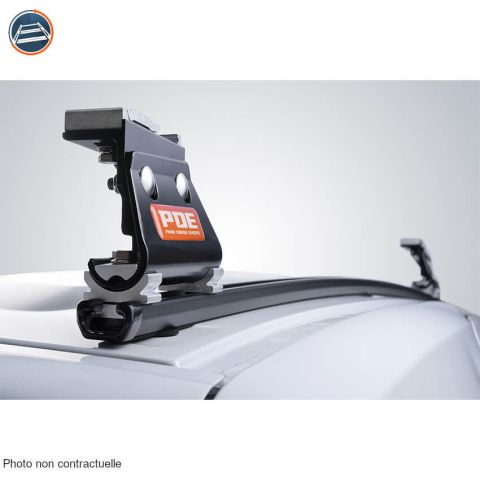 JEU DE 2 BARRES DE TOIT ALUMINIUM OPEL MOVANO 3 (TYPE C) L1H1