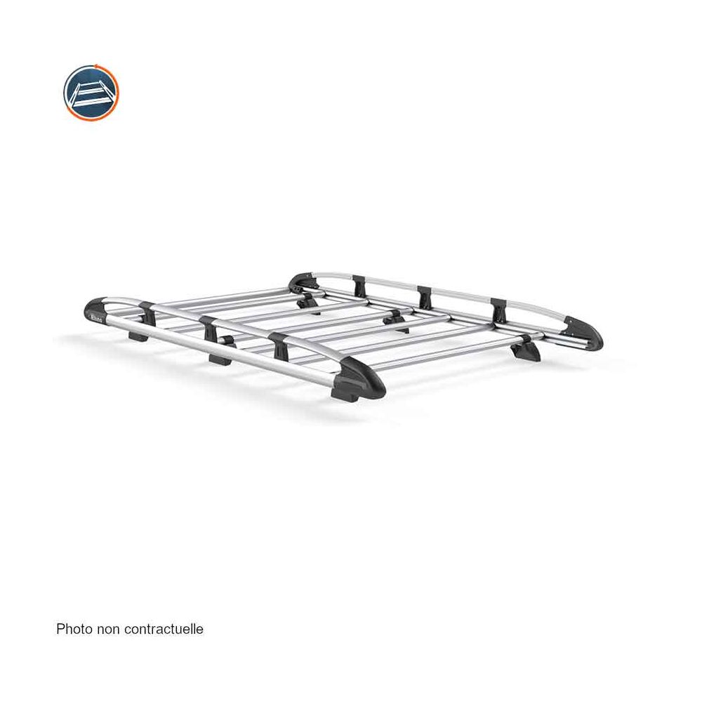 Galerie Aluminium Citroën Berlingo 2 L1H1 juillet 2008 à septembre 2018