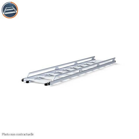 DEMI GALERIE ALUMINIUM FACE AVANT RENAULT MASTER 3 L2H2