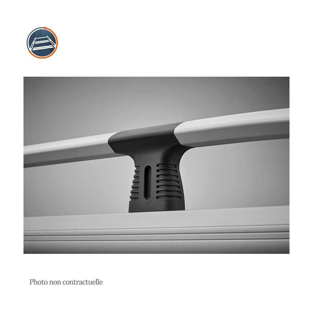 FLY Model Dakdrager 3 Staven Mercedes Vito 3 (W447) 2014-2026 - Aluminium Grijs