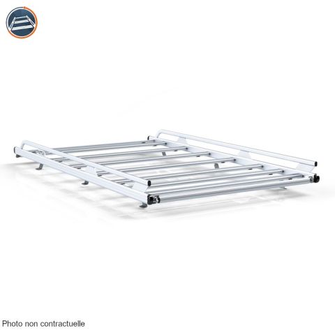 FACE ARRIERE DE GALERIE ALUMINIUM FORD TRANSIT CUSTOM L1H2 PORTES BATTANTES