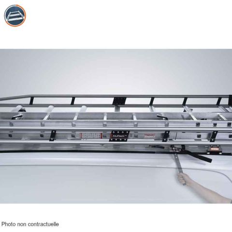 GALERIE ALUMINIUM FORD TRANSIT L3H3 PORTES BATTANTES