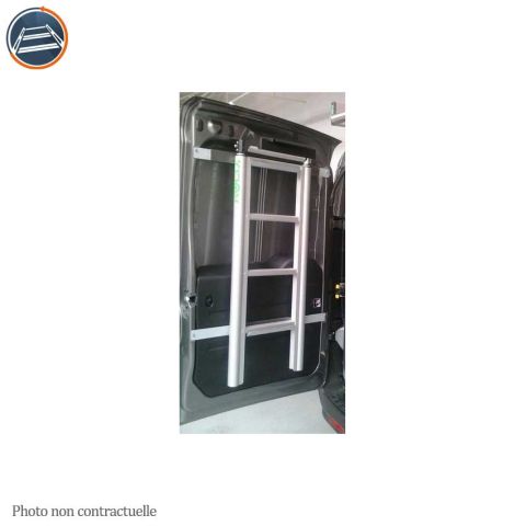ECHELLE TELESCOPIQUE 4 BARREAUX INSTALLEE SUR PORTE INTERIEURE CITROËN BERLINGO 3