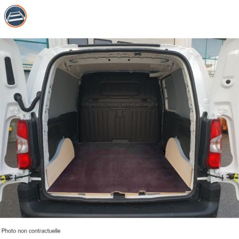 PACK HABILLAGE BOIS PLASTIFIE + PLANCHER RUGUEUX FIAT DOBLO VAN L1
