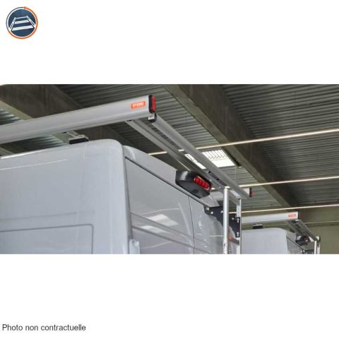 ROULEAU DE CHARGEMENT GALERIE ALUMINIUM FIAT DUCATO L3H2 PORTES BATTANTES