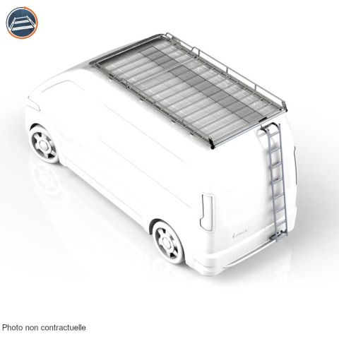 GALERIE AVEC PLATEFORME + ECHELLE MTS RENAULT MASTER III L2H2 ACIER GALVANISE