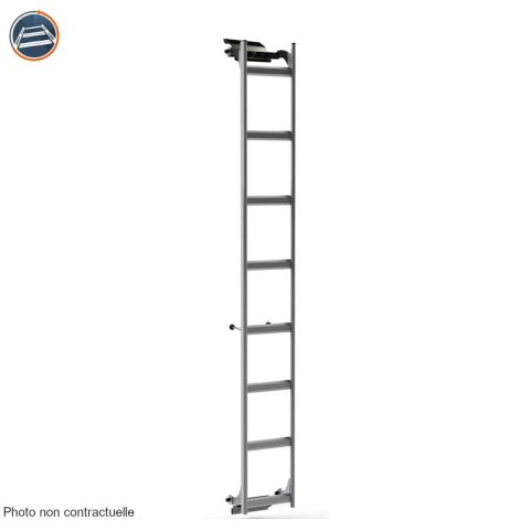 GALERIE AVEC PLATEFORME + ECHELLE MTS RENAULT MASTER III L2H2 ACIER GALVANISE