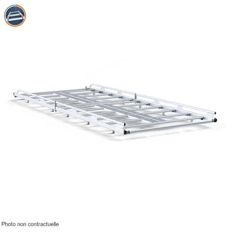 PACK GALERIE + ECHELLE NISSAN NV400 L2H2 PORTES BATTANTES ALUMINIUM