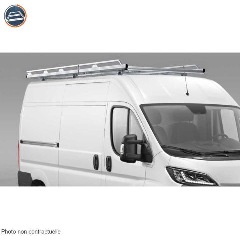 PACK GALERIE + ECHELLE RENAULT MASTER 3 L2H2 PORTES BATTANTES ALUMINIUM