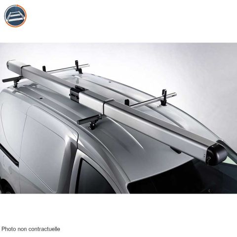 2 BARRES DE TOIT ALUMINIUM PEUGEOT PARTNER 3 L1