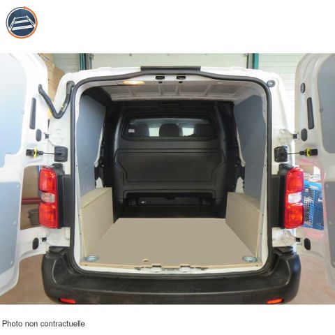 PACK HABILLAGE PLASTIFIE + PLANCHER ORDINAIRE TOYOTA PROACE L2 AVEC CABINE APPROFONDIE