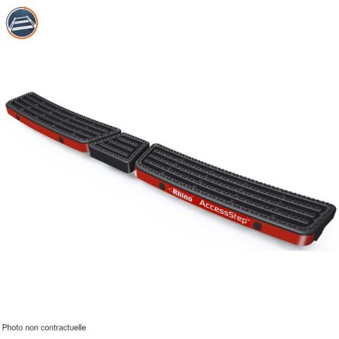 Marchepied Triple, Noir, Connect+ Solution Pdc D'Usine Mercedes Sprinter 2 Avec Attelage