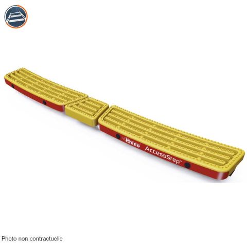 Marchepied Triple, Jaune, Connect+ Solution Pdc D'Usine Mercedes Sprinter 2 Avec Attelage