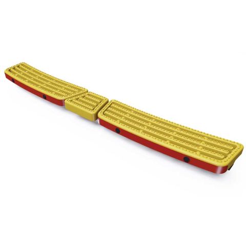 Marchepied Large, Jaune Avec Kit Pdc Universel Iveco Daily 3