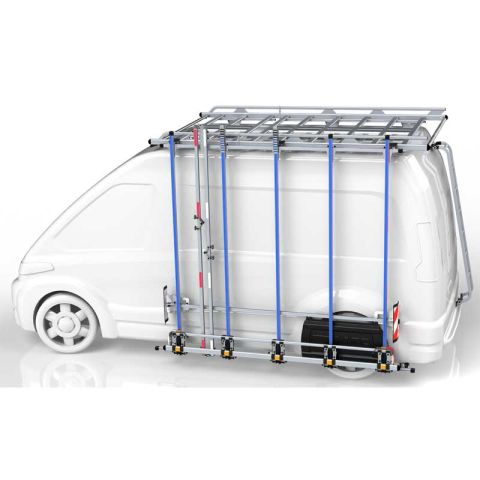 PORTE CHARGE LATERAL STANDARD SUR GALERIE ALUMINIUM MTS RENAULT MASTER 4 L2H2