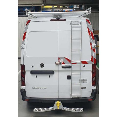 PACK GALERIE ALUMINIUM + ECHELLE ALUMINIUM RENAULT MASTER 4 L2H2