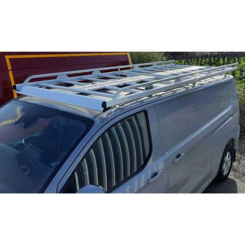 GALERIE ALUMINIUM FORD TRANSIT CUSTOM 2 L1H1 PORTES BATTANTES