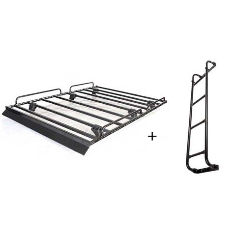 PACK GALERIE + ECHELLE ACIER EPOXY SIARR RENAULT TRAFIC 3 L2H1