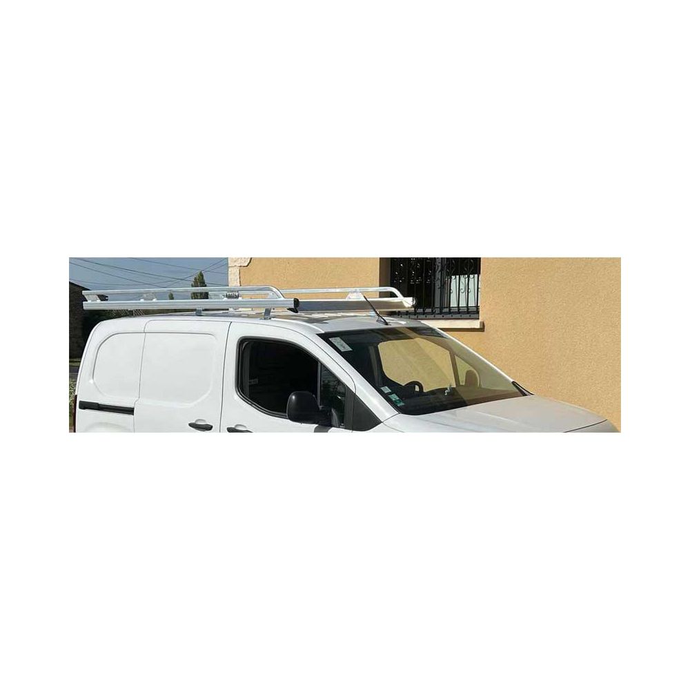 Barres De Toit Menabo Tema Alu Pour Peugeot Partner 3 Utilitaire L1 (07/18-) - Pack Complet