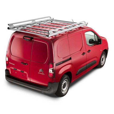 GALERIE ALUMINIUM MTS PEUGEOT PARTNER III L1 PORTES BATTANTES