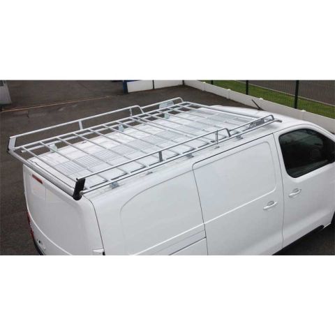 GALERIE ACIER GALVANISE MTS FIAT SCUDO 3 LONG (L3) PORTES BATTANTES ET HAYON