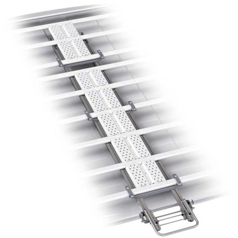 ECHELLE COULISSANTE SOUS GALERIE ACIER CITROEN JUMPY 3 XL