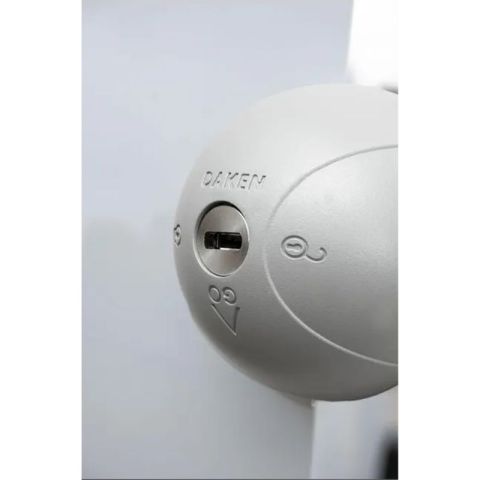 Lot de 2 serrures antivol Daken Saturn Go Double Gris